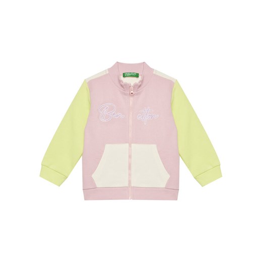 United Colors Of Benetton Bluza 3J70G503N Kolorowy Regular Fit ze sklepu MODIVO w kategorii Bluzy dziewczęce - zdjęcie 184199604