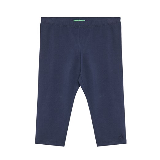 United Colors Of Benetton Legginsy 3MT1CF02J Granatowy Slim Fit ze sklepu MODIVO w kategorii Spodnie dziewczęce - zdjęcie 184199611
