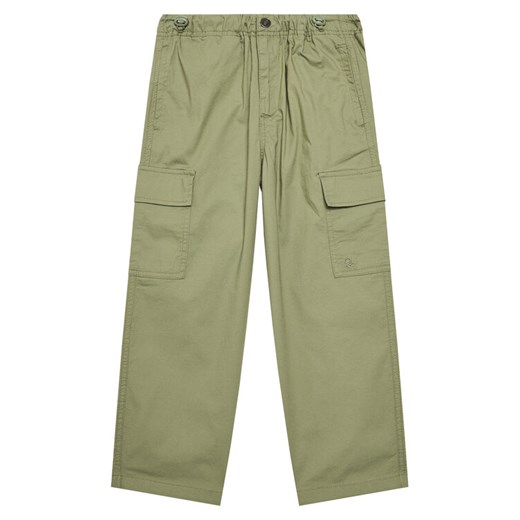 United Colors Of Benetton Spodnie materiałowe 4L2VCF04I Zielony Straight Fit ze sklepu MODIVO w kategorii Spodnie chłopięce - zdjęcie 184199644