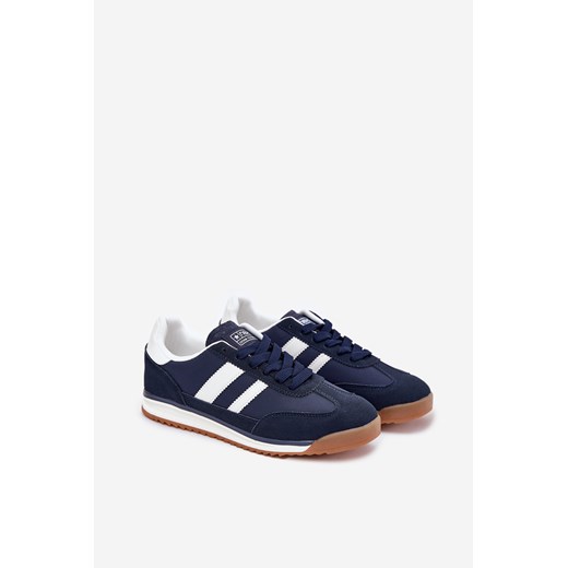 Buty sportowe męskie Evento jesienne z zamszu