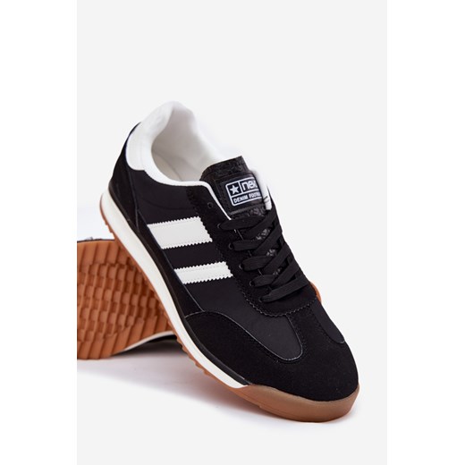 Buty sportowe męskie Evento z zamszu