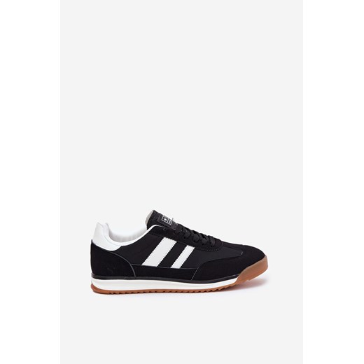 Buty sportowe męskie Evento z zamszu