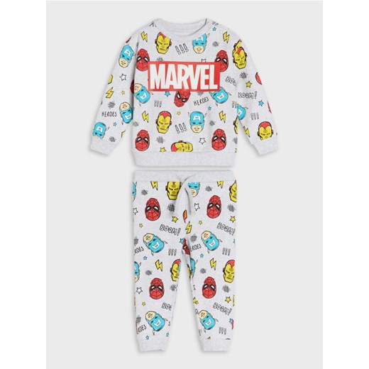 Sinsay - Komplet dresowy Marvel - szary ze sklepu Sinsay w kategorii Komplety chłopięce - zdjęcie 184200933