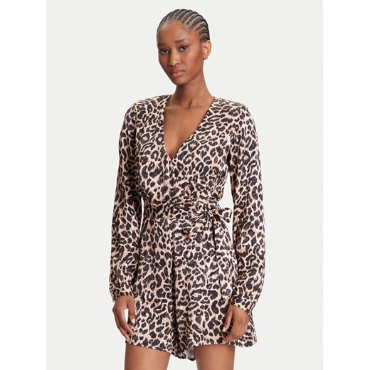 Marciano Guess Kombinezon W5YD09 WHCM0 Brązowy Regular Fit ze sklepu MODIVO w kategorii Kombinezony damskie - zdjęcie 184200980
