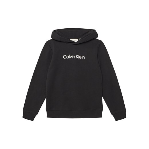 Calvin Klein Jeans Bluza IU0IU00679 D Czarny Relaxed Fit ze sklepu MODIVO w kategorii Bluzy chłopięce - zdjęcie 184201804
