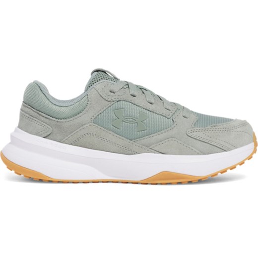 Damskie buty treningowe Under Armour UA W Edge Suede - zielone ze sklepu Sportstylestory.com w kategorii Buty sportowe damskie - zdjęcie 184202351