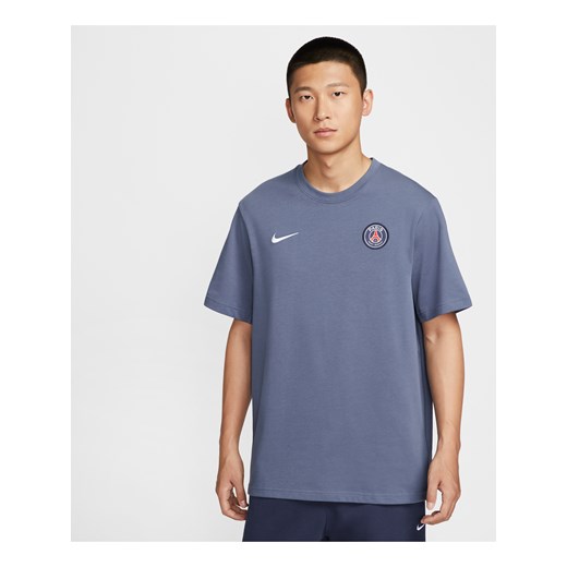 Męska koszulka piłkarska z krótkim rękawem Nike Dri-FIT Paris Saint-Germain Primary - Niebieski ze sklepu Nike poland w kategorii T-shirty męskie - zdjęcie 184204033