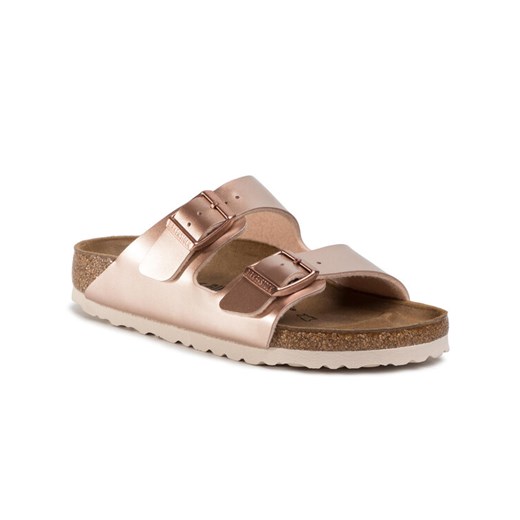 Klapki Birkenstock Arizona Kids 1012478 Różowy 38 eobuwie.pl