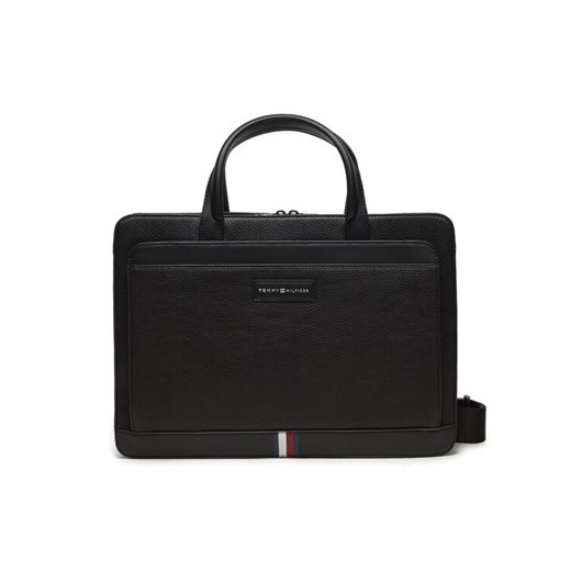 Tommy Hilfiger Torba na laptopa Th Business Slim AM0AM12710 Czarny ze sklepu MODIVO w kategorii Torby na laptopa - zdjęcie 184204664
