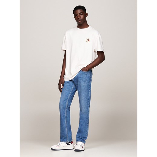 TOMMY JEANS Koszulka w kolorze białym ze sklepu Limango Polska w kategorii T-shirty męskie - zdjęcie 184205883