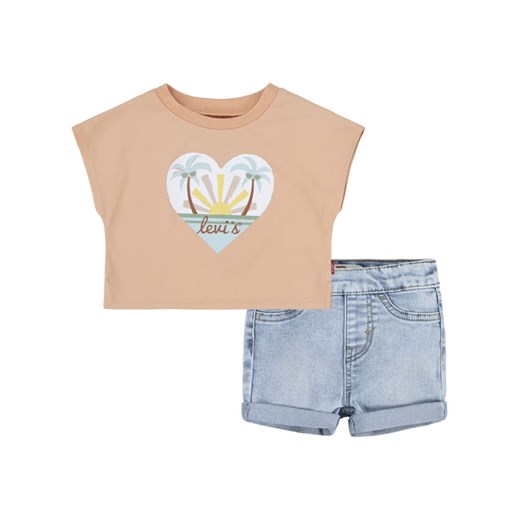Levi&apos;s Kids 2-częściowy zestaw w kolorze błękitno-pomarańczowym ze sklepu Limango Polska w kategorii Odzież dla niemowląt - zdjęcie 184205930