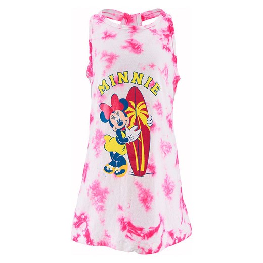 Disney Minnie Mouse Sukienka &quot;Minnie&quot; w kolorze biało-jasnoróżowym ze sklepu Limango Polska w kategorii Sukienki dziewczęce - zdjęcie 184206023