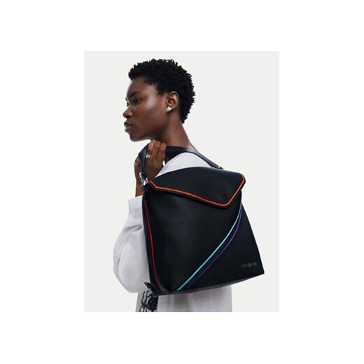 Plecak Desigual Cleo 24WAKP14 Czarny Desigual OS eobuwie.pl