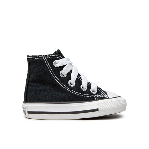 Converse Trampki Chuck Taylor All Star Hi 7J231 Czarny ze sklepu MODIVO w kategorii Buciki niemowlęce - zdjęcie 184206733