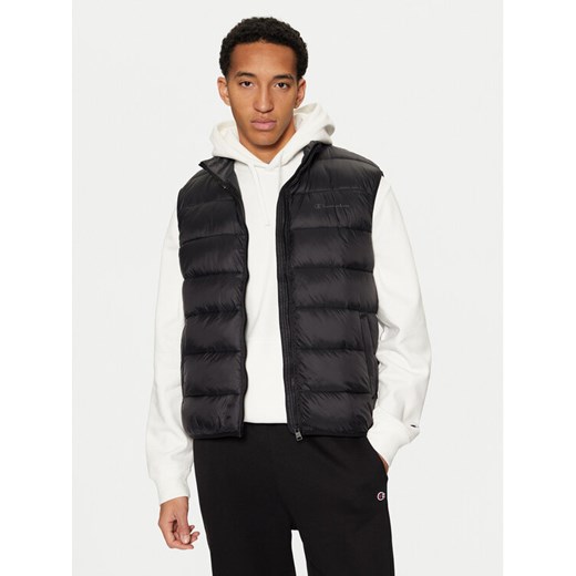 Champion Bezrękawnik 220343 Czarny Regular Fit ze sklepu MODIVO w kategorii Kamizelki męskie - zdjęcie 184206740