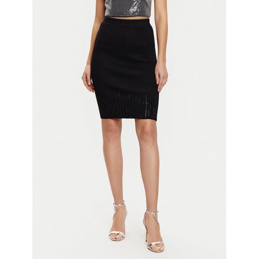 Guess Spódnica ołówkowa W5RD83 Z2Y50 Czarny Slim Fit ze sklepu MODIVO w kategorii Spódnice - zdjęcie 184206802