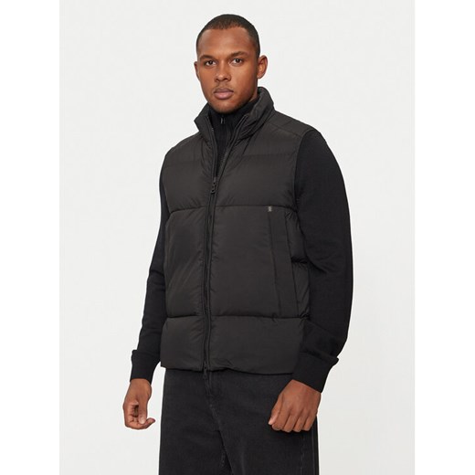 Paul&Shark Bezrękawnik 14312614 Czarny Regular Fit ze sklepu MODIVO w kategorii Kamizelki męskie - zdjęcie 184206863