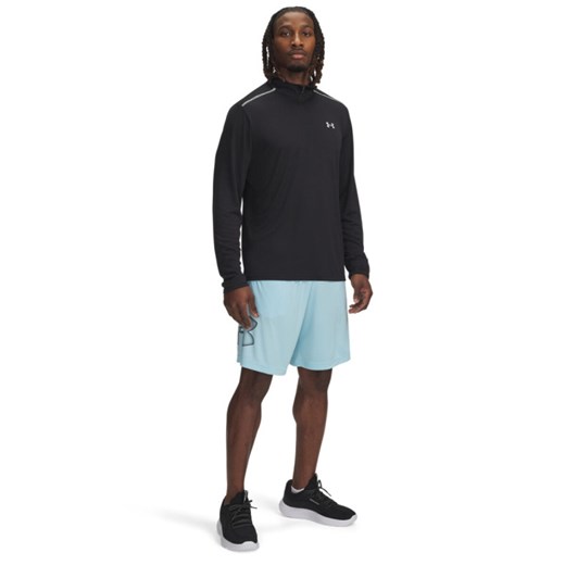 Męskie spodenki treningowe Under Armour Tech Graphic Short - niebieskie ze sklepu Sportstylestory.com w kategorii Spodenki męskie - zdjęcie 184208084