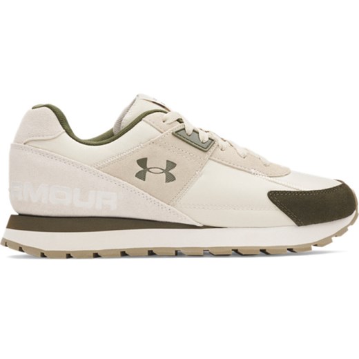 Męskie sneakersy Under Armour UA Essential Runner - beżowe ze sklepu Sportstylestory.com w kategorii Buty sportowe męskie - zdjęcie 184208224