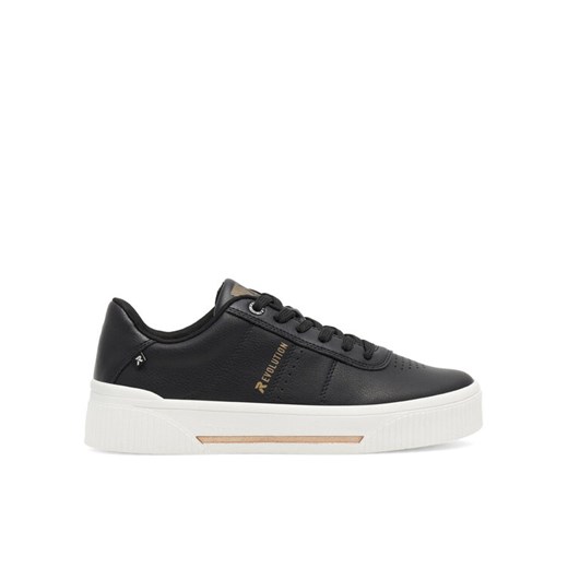 Sneakersy Rieker Revolution Lifestyle W0702-00 Czarny Rieker Revolution Lifestyle 39 eobuwie.pl