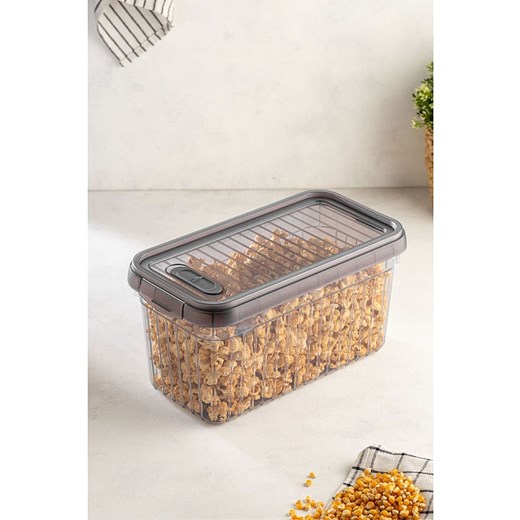 Violeta Home Pojemniki (3 szt.) w kolorze antracytowym na żywność - 4 l Violeta Home onesize okazyjna cena Limango Polska