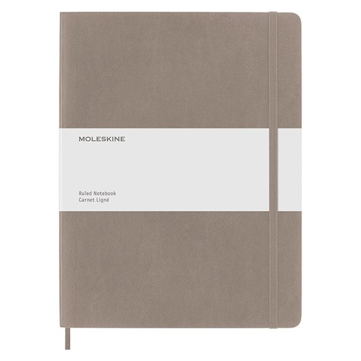 Moleskine Notatnik w kolorze szarobrązowym - 19 x 25 cm ze sklepu Limango Polska w kategorii Akcesoria biurowe - zdjęcie 184209323