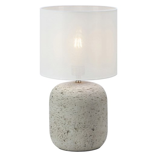 Marksljöd Lampa stołowa &quot;Montagna&quot; w kolorze szaro-białym - wys. 44 x Ø 25 cm ze sklepu Limango Polska w kategorii Lampy stołowe - zdjęcie 184209391