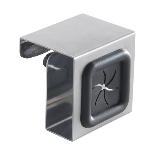 metaltex Uchwyt w kolorze srebrnym na ściereczki do naczyń - 5 x 5 x 4 cm Metaltex onesize wyprzedaż Limango Polska