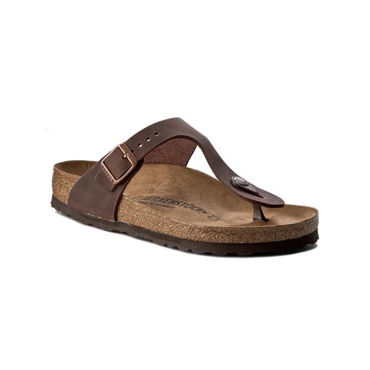 Birkenstock Japonki Gizeh 0743831 Brązowy 43 MODIVO