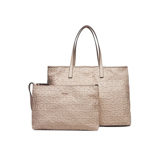 Guess Torebka Vikky II (BG) HWBG93 18290 Écru ze sklepu MODIVO w kategorii Torby Shopper bag - zdjęcie 184209823