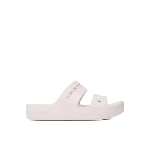 Klapki Crocs BAYA PLATFORM SANDAL 208188-6PI Różowy ze sklepu eobuwie.pl w kategorii Klapki damskie - zdjęcie 184210661
