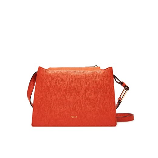 Torebka Furla Nuvola S Crossbody WB01275-BX2045-O6000-1007 Czarny WB01275 HSF000 CN KP000 Pomarańczowy ze sklepu eobuwie.pl w kategorii Listonoszki - zdjęcie 184210672