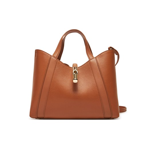 Torebka Furla Goccia S WB01789 BX3353 KH RY000 Brązowy ze sklepu eobuwie.pl w kategorii Torby Shopper bag - zdjęcie 184210693