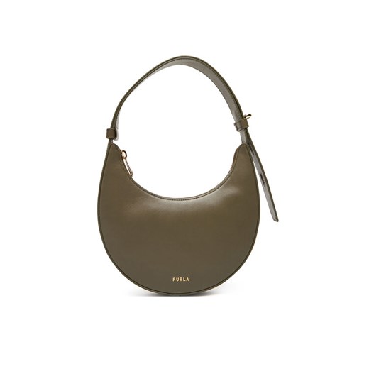 Torebka Furla Delizia Mini WE00649 AX0733 CN 2810S Zielony ze sklepu eobuwie.pl w kategorii Torebki hobo - zdjęcie 184210694