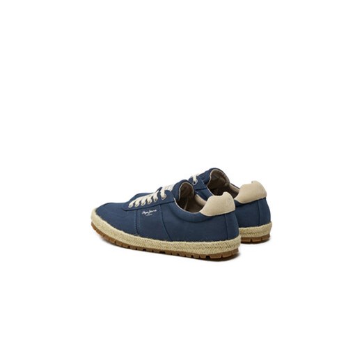 Espadryle Pepe Jeans Drenan Sporty PMS10323 Granatowy Pepe Jeans 41 eobuwie.pl