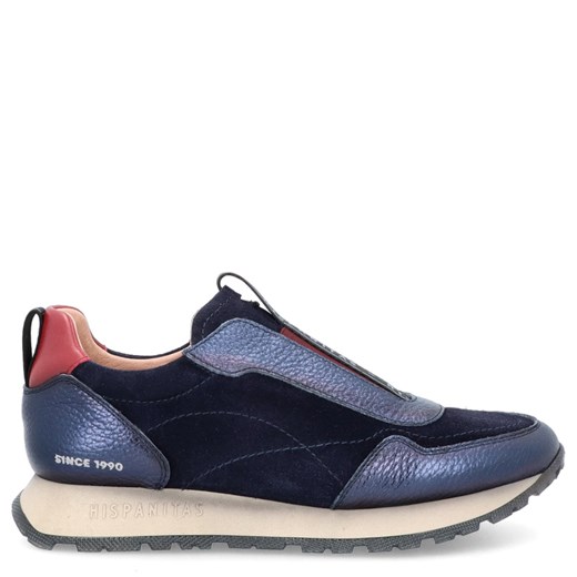Wsuwane sneakersy damskie - HISPANITAS HI254311 GRANATOWE ze sklepu Tymoteo.pl - sklep obuwniczy w kategorii Buty sportowe damskie - zdjęcie 184211962