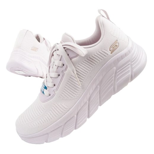 Buty Skechers Bobs B Flex sneakersy 117385/LIL fioletowe ze sklepu ButyModne.pl w kategorii Buty sportowe damskie - zdjęcie 184212220