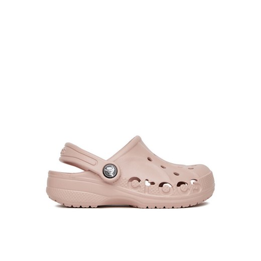 Klapki Crocs BAYA CLOG K 207013-6TY Różowy ze sklepu eobuwie.pl w kategorii Klapki dziecięce - zdjęcie 184212473