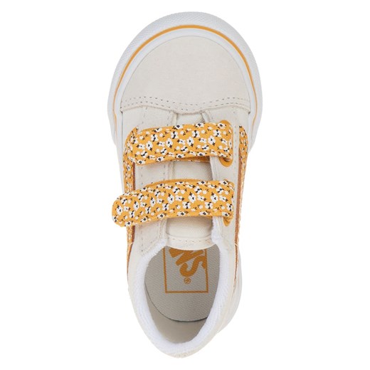 Vans Skórzane sneakersy w kolorze kremowo-pomarańczowym Vans 22,5 Limango Polska okazja