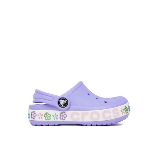 Klapki Crocs C-BAYABAND CLOG T 211303-5PY Niebieski ze sklepu eobuwie.pl w kategorii Klapki dziecięce - zdjęcie 184214214