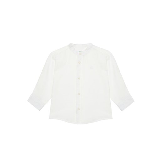 United Colors Of Benetton Koszula 5IPVGQ01L Biały Regular Fit ze sklepu MODIVO w kategorii Koszule chłopięce - zdjęcie 184214464