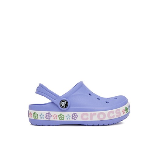 Crocs Klapki C-BAYABAND CLOG K 211302-5PY Fioletowy ze sklepu MODIVO w kategorii Klapki dziecięce - zdjęcie 184214481