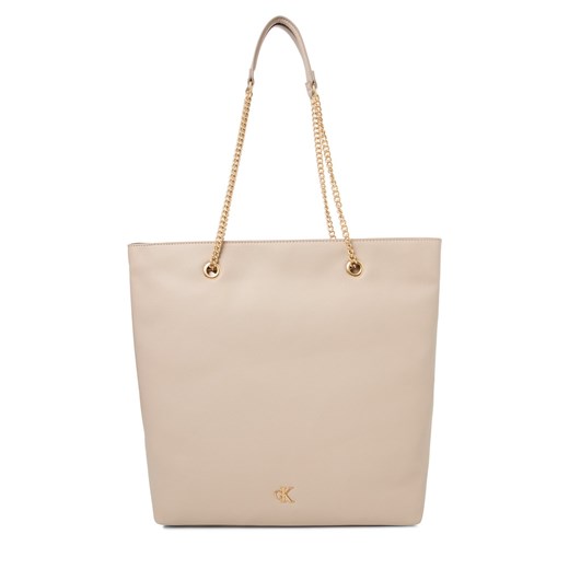 Calvin Klein Damski shopper Kobiety Sztuczna skóra kitt jednolity ze sklepu vangraaf w kategorii Torby Shopper bag - zdjęcie 184215303
