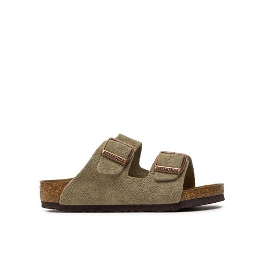 Klapki Birkenstock Arizona 1021704 S Brązowy ze sklepu eobuwie.pl w kategorii Klapki dziecięce - zdjęcie 184215490