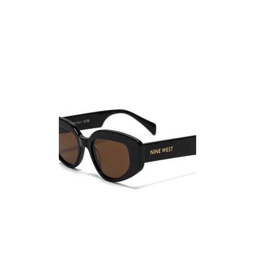 Okulary przeciwsłoneczne Nine West NW 6628S Brązowy Nine West NOSIZE eobuwie.pl