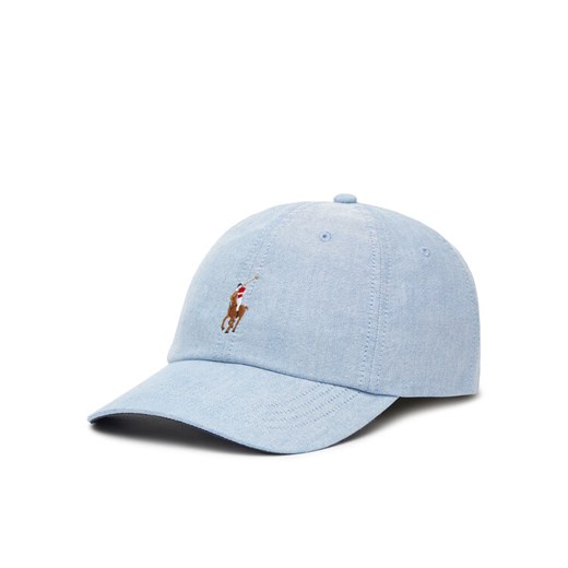 Polo Ralph Lauren Czapka z daszkiem 211977402001 Niebieski ze sklepu MODIVO w kategorii Czapki z daszkiem męskie - zdjęcie 184215782