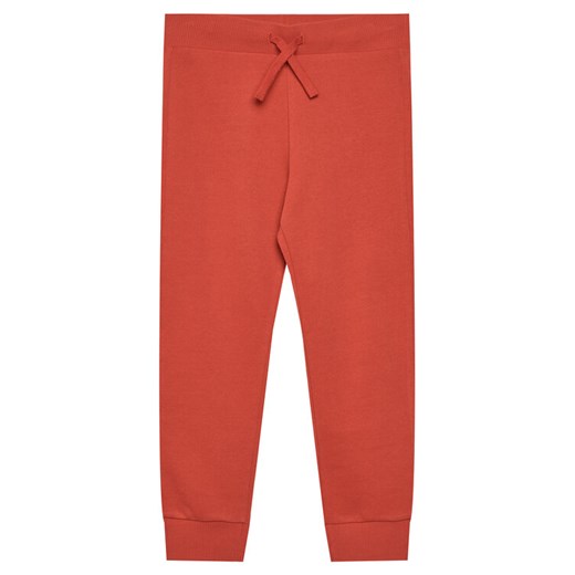 United Colors Of Benetton Spodnie dresowe 3J68CF01P Czerwony Regular Fit ze sklepu MODIVO w kategorii Spodnie chłopięce - zdjęcie 184215832