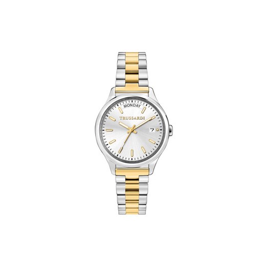 Trussardi Zegarek R2453170502 Srebrny ze sklepu MODIVO w kategorii Zegarki - zdjęcie 184215861