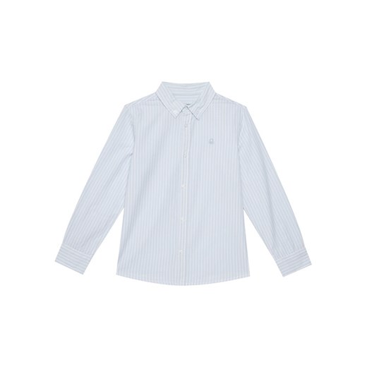 United Colors Of Benetton Koszula 54AZCQ00R Błękitny Regular Fit ze sklepu MODIVO w kategorii Koszule chłopięce - zdjęcie 184215863