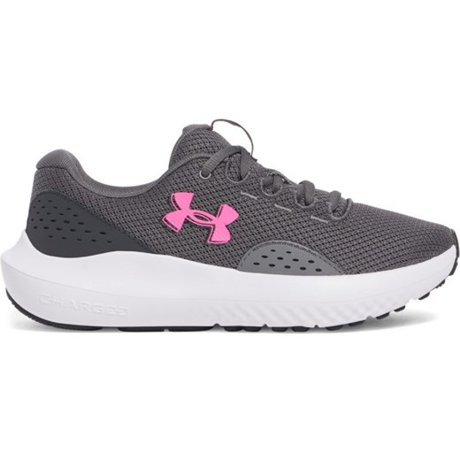 Damskie buty do biegania Under Armour UA W Charged Surge 4 - szare ze sklepu Sportstylestory.com w kategorii Buty sportowe damskie - zdjęcie 184216652